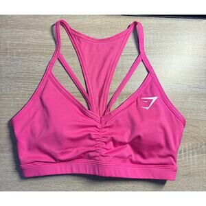 Gymshark Ruched Sports Bra Size S NWOT
